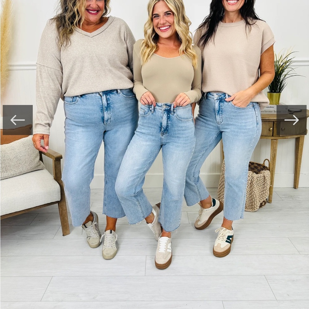 High Rise Light Blue Jeans for Women